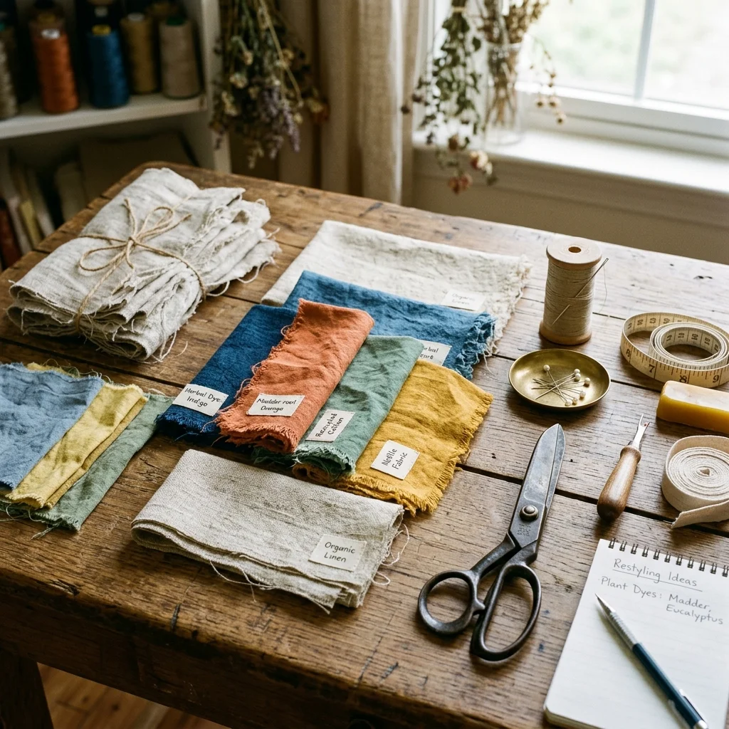 Slow craft and mending
